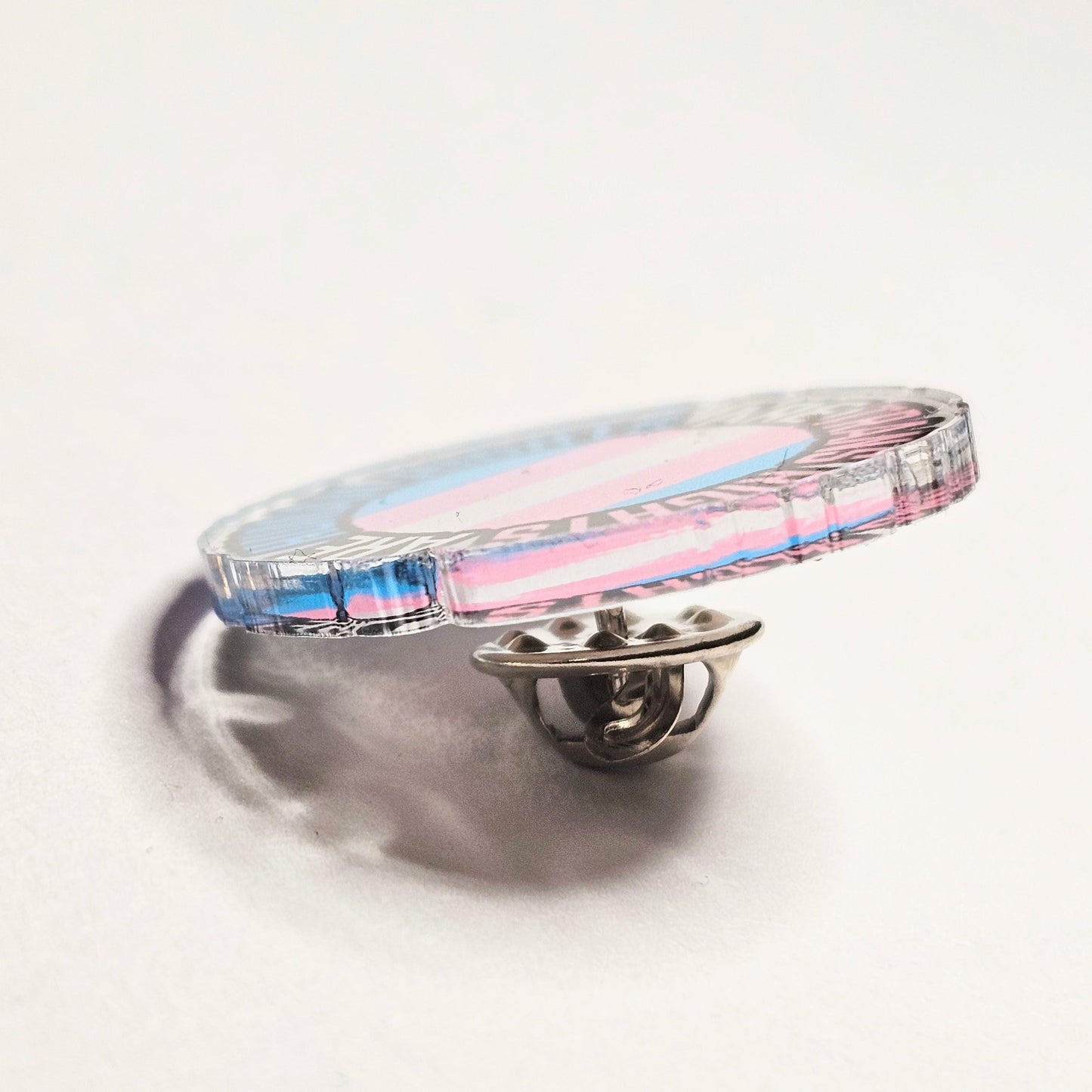 Trans Rights are Human Rights Acrylic Pin