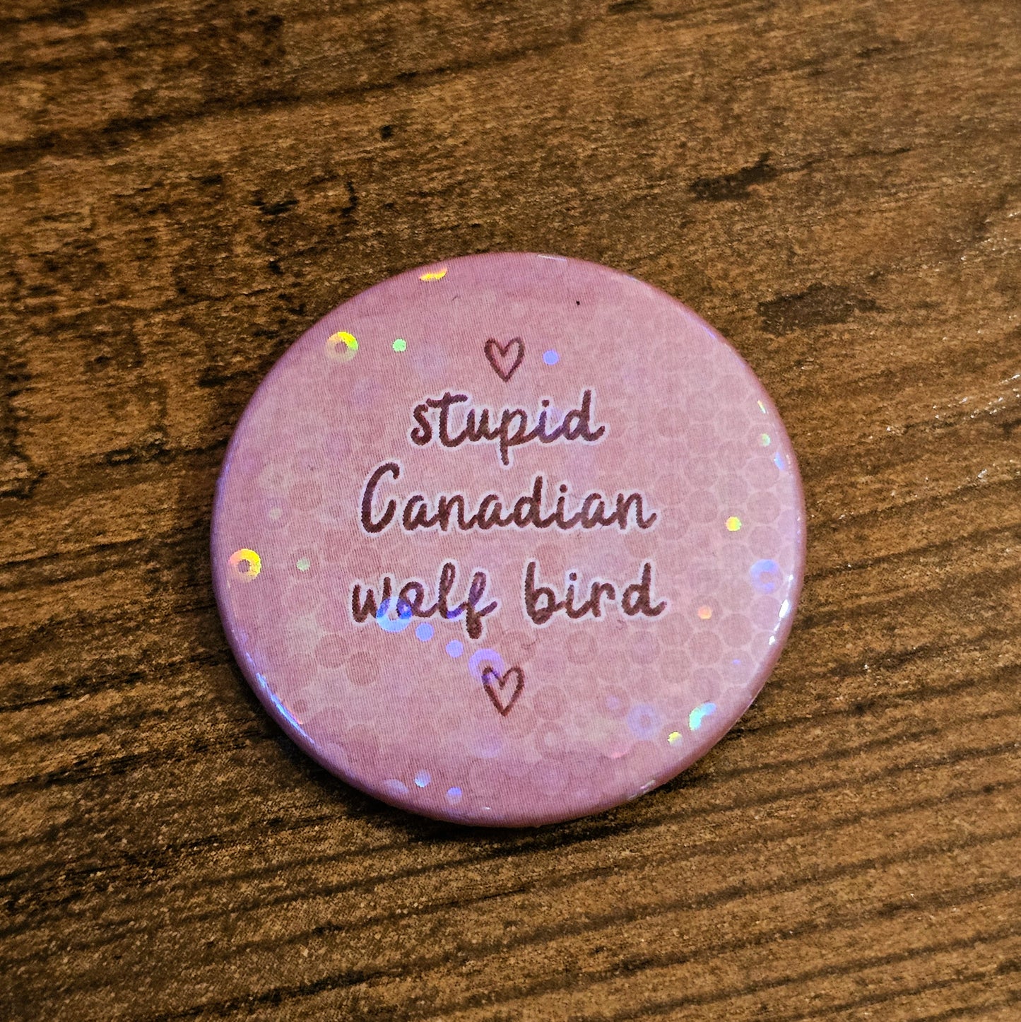Shane Hollander and Ilya Rozanov Heated Rivalry Quote Fan Badge | Unofficial Fan-Made Merch