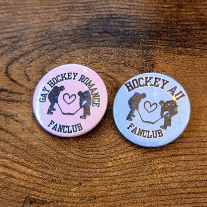 Hockey Romance Reader Fan Badges | Unofficial Fan-Made Merch