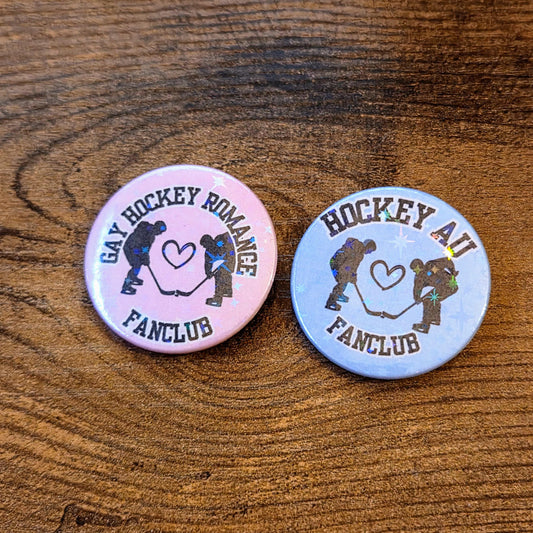 Hockey Romance Reader Fan Badges | Unofficial Fan-Made Merch